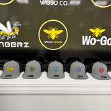 Hex 6 Panel Snapback - Gray/Black