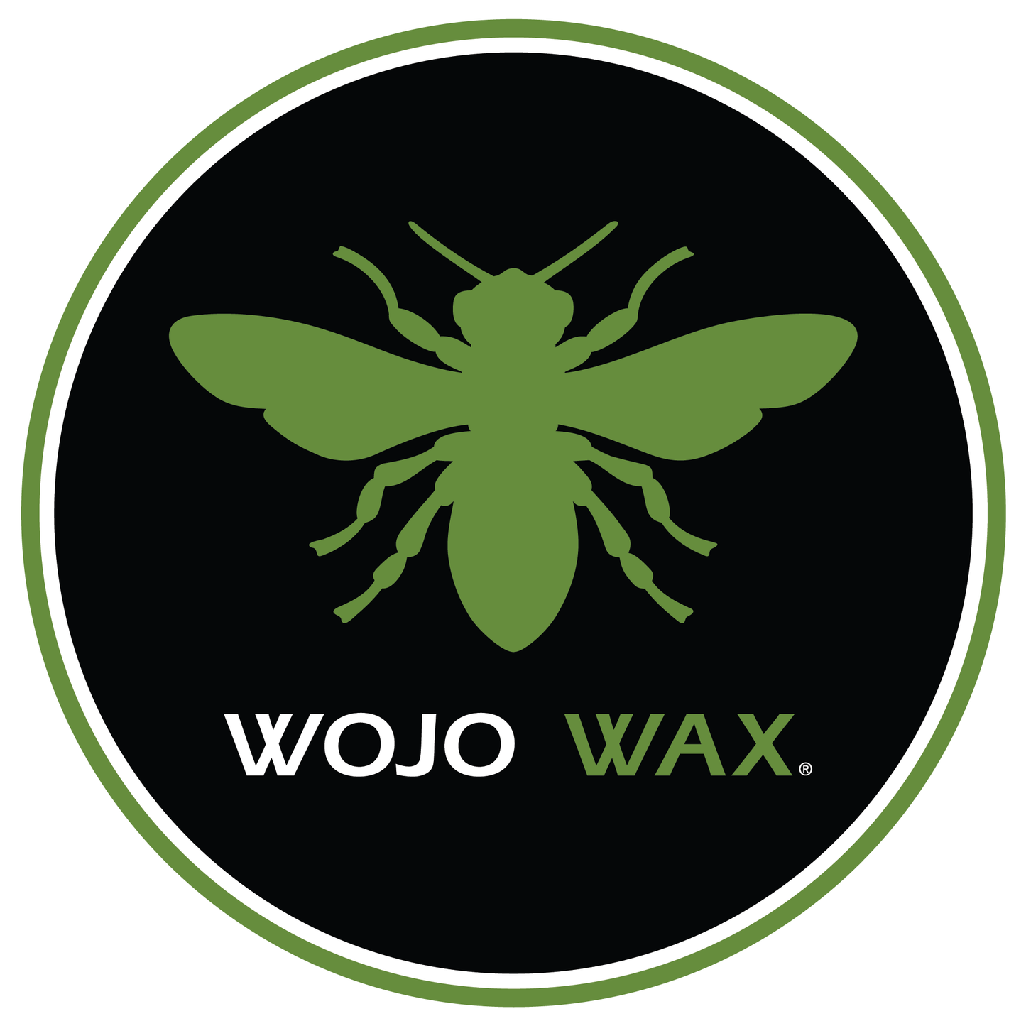 Sticker - Wojo Wax Green